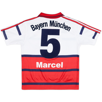 1998-00 Bayern Munich Away Shirt Marcel #5 - 9/10 - (Y)