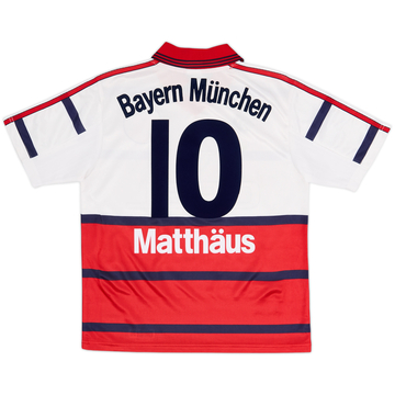 1998-00 Bayern Munich Away Shirt Matthaus #10 - 7/10 - (Y)