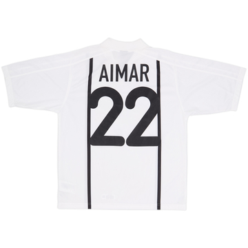 2000-01 Valencia Basic Home Shirt Aimar #22 - 6/10 - (M)