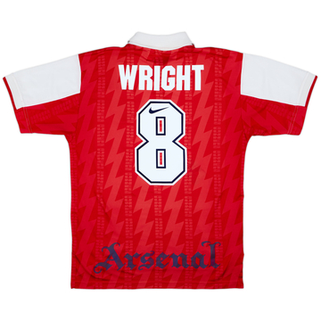 1994-96 Arsenal Home Shirt Wright #8 - 7/10 - (L)