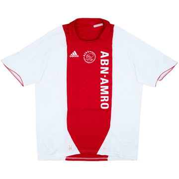 2007-08 Ajax Home Shirt - 6/10 - (XXL)