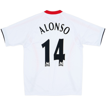2005-06 Liverpool Away Shirt Alonso #14 - 8/10 - (M)