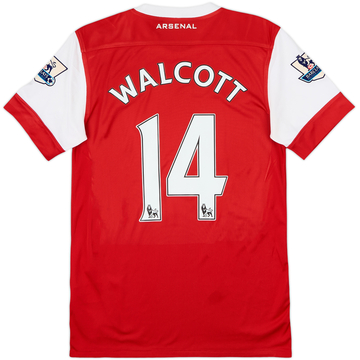 2010-11 Arsenal Home Shirt Walcott #14 - 6/10 - (S)