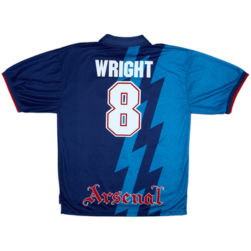 1995-96 Arsenal Away Shirt Wright #8 - 8/10 - (XXL)
