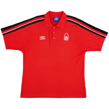 1996-98 Nottingham Forest Umbro Polo Shirt - 8/10 - (XL)