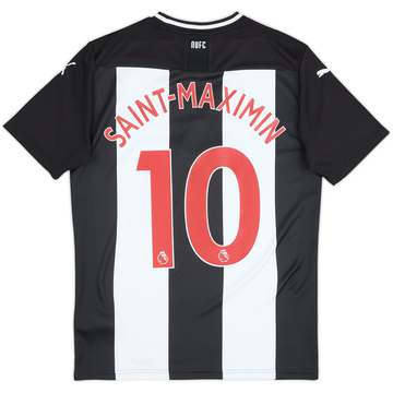 2019-20 Newcastle Home Shirt Saint-Maximin #10 - 8/10 - (S)