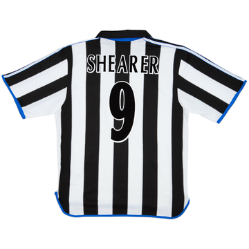1999-00 Newcastle Home Shirt Shearer #9 - 8/10 - (L)