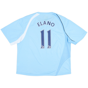 Camiseta de local del Manchester City 2008-09 Elano #11 - 6/10 - (3XL)