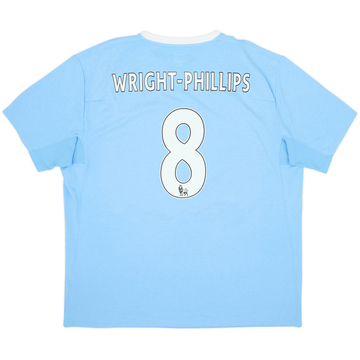 Camiseta de local del Manchester City 2009-10 Wright-Phillips #8 - 8/10 - (XL)
