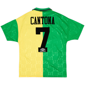 1992-94 Manchester United Third Shirt Cantona #7 - 8/10 - (M)