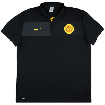 2009-10 Manchester United Nike Polo Shirt - 10/10 - (XXL)