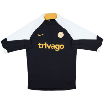 2023-24 Chelsea Nike Top de entrenamiento con cremallera 1/4 - 10/10 - (Mujeres M)