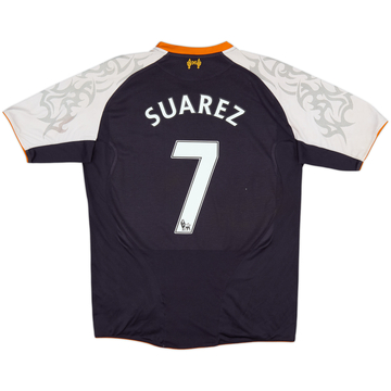 2012-13 Liverpool Third Shirt Suarez #7 - 6/10 - (L)