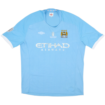 2010-11 Manchester City Home Shirt - 4/10 - (XL)