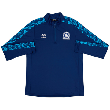 2017-18 Blackburn Umbro 1/4 Zip Training Top - 8/10 - (L)