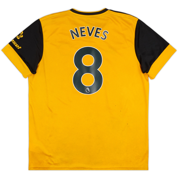 2020-21 Wolves Home Shirt Neves #8 - 6/10 - (XL)