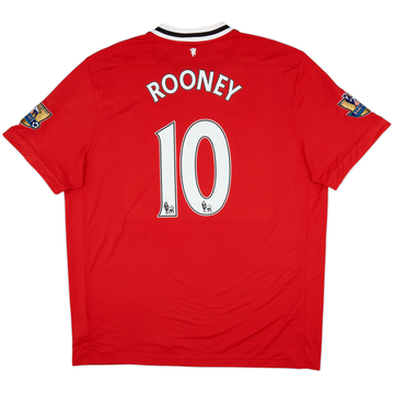 2011-12 Manchester United Home Shirt Rooney #10 - 7/10 - (XXL)
