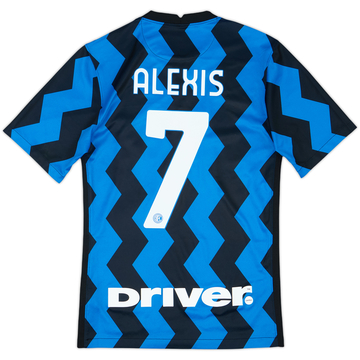 2020-21 Inter Milan Home Shirt Alexis #7 - 8/10 - (XS)