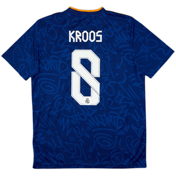 2021-22 Real Madrid Away Shirt Kroos #8 - 8/10 - (L)