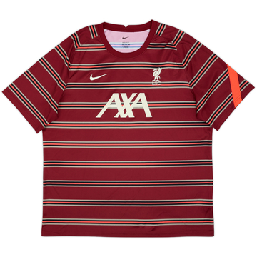 2021-22 Liverpool Nike Training Shirt - 9/10 - (XXL)