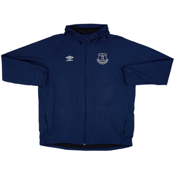 2015-16 Everton Umbro Hooded Track Jacket - 8/10 - (XXL)