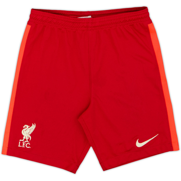 2021-22 Liverpool Home Shorts - 9/10 - (M.Boys)