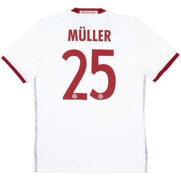 2016-17 Bayern Munich Third Shirt Muller #25 (M)