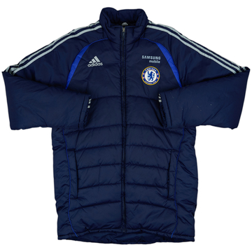 2006-07 Chelsea adidas Padded Bench Coat - 8/10 - (M)