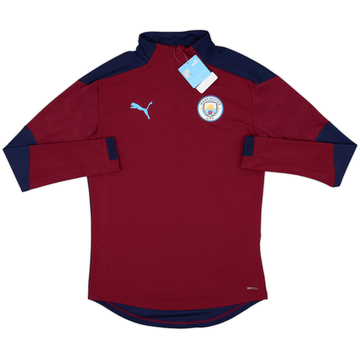 2020-21 Manchester City Puma 1/4 Zip Drill Top (S)