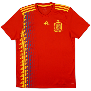 2018-19 Spain Home Shirt - 7/10 - (M)
