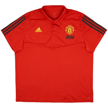2019-20 Manchester United adidas Polo Shirt - 7/10 - (XXL)