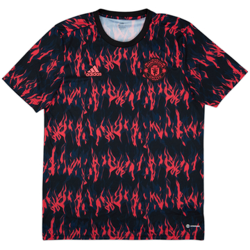 2021-22 Manchester United adidas Training Shirt - 10/10 - (L)