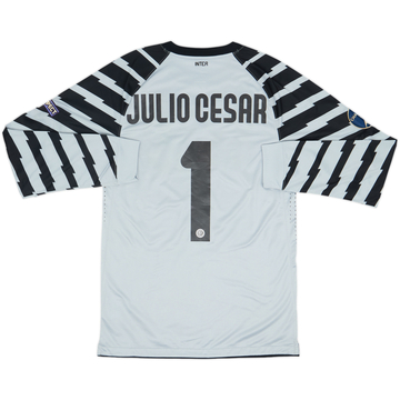2010-11 Inter Milan Player Issue GK Shirt Julio Cesar #1 - 8/10 - (M)