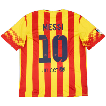 2013-15 Barcelona Away Shirt Messi #10 - 6/10 - (L)