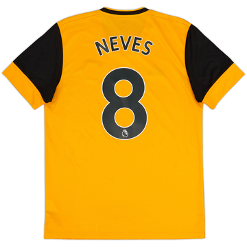 2020-21 Wolves Home Shirt Neves #8 - 9/10 - (M)