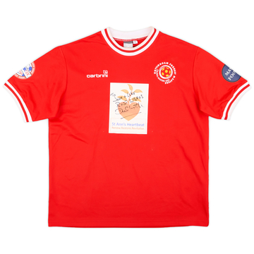 2009 Nottingham Forest Masters Match Issue Signed Home Shirt #3 (Lyttle)