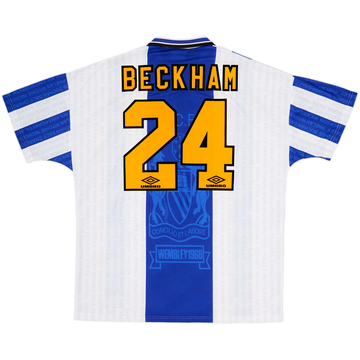 1994-96 Manchester United Third Shirt Beckham #24 - 10/10 - (XL)