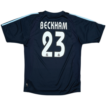 2003-04 Real Madrid Away Shirt Beckham #23 - 8/10 - (S)