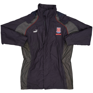 2004-05 Stoke City Puma Padded Bench Coat - 7/10 - (S)
