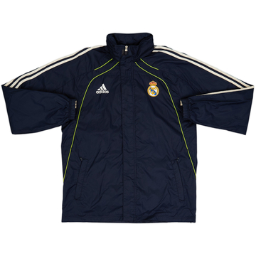 2010-11 Real Madrid adidas Hooded Rain Jacket - 8/10 - (L)