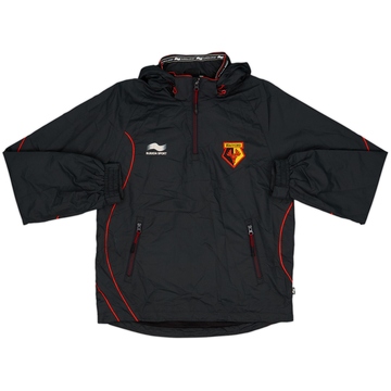 2010-12 Watford Burrda 1/4 Zip Hooded Rain Jacket - 8/10 - (S)