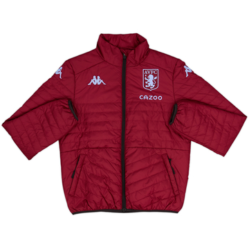 2021-22 Aston Villa Kappa Bench Coat - 8/10 - (S)