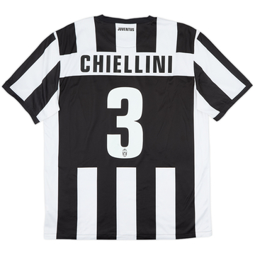 2012-13 Juventus Home Shirt Chiellini #3 - 7/10 - (XL)