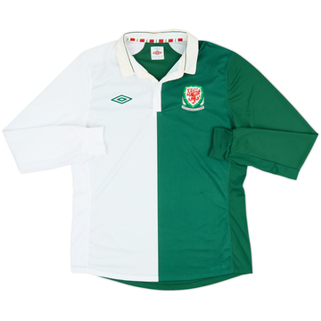 2012-14 Wales Away L/S Shirt - 7/10 - (L)