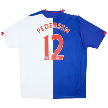 2009-10 Blackburn Home Shirt Pedersen #12 - 6/10 - (XL)