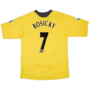 2006-07 Arsenal Away Shirt Rosicky #7 - 7/10 - (M)
