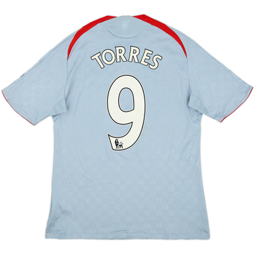 2008-09 Liverpool Away Shirt Torres #9 - 7/10 - (M)