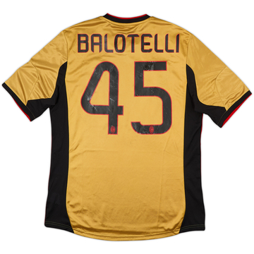 2013-14 AC Milan Third Shirt Balotelli #45 - 6/10 - (L)