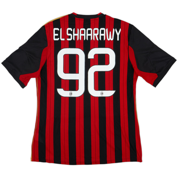 2013-14 AC Milan Home Shirt El Shaarawy #92 - 7/10 - (L)