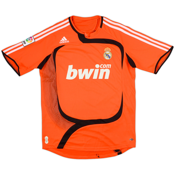 2007-08 Real Madrid GK S/S Shirt - 7/10 - (M)